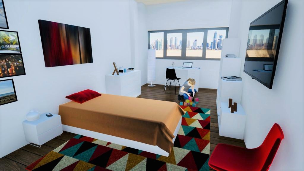 Interior quarto